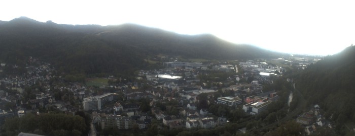 Aktuelle Bilder von Waldkirch mit Blick in Richtung Freiburg